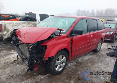 2013 Dodge Grand Caravan Se z USA, uszkodzony, nr VIN 2C4RDGBG2DR600688